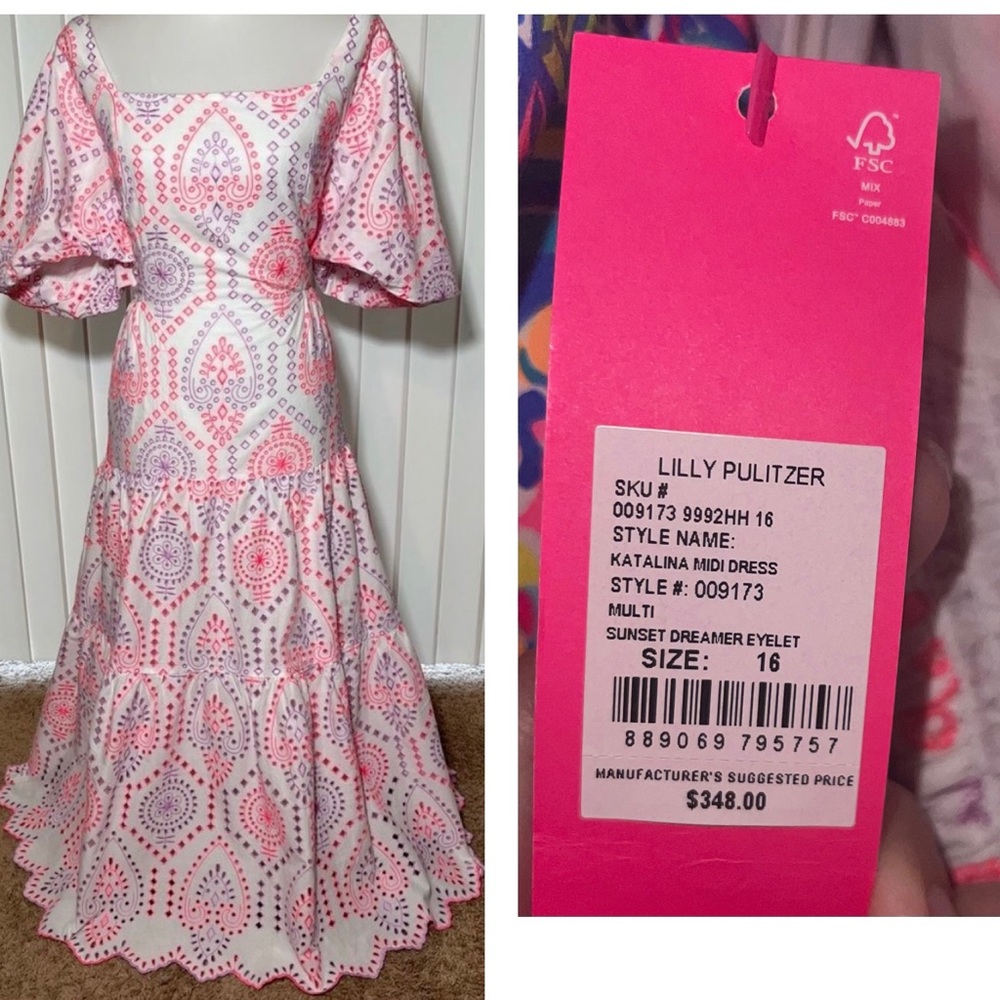 Lilly Pulitzer Katalina Midi Dress